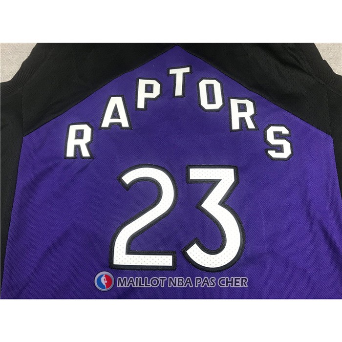 Maillot Tornto Raptors Fred Vanvleet Earned 2020-21 Noir Volet